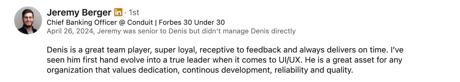 Jeremy Berger, co-founder & COO, Arival Bank · Forbes 30 Under 30